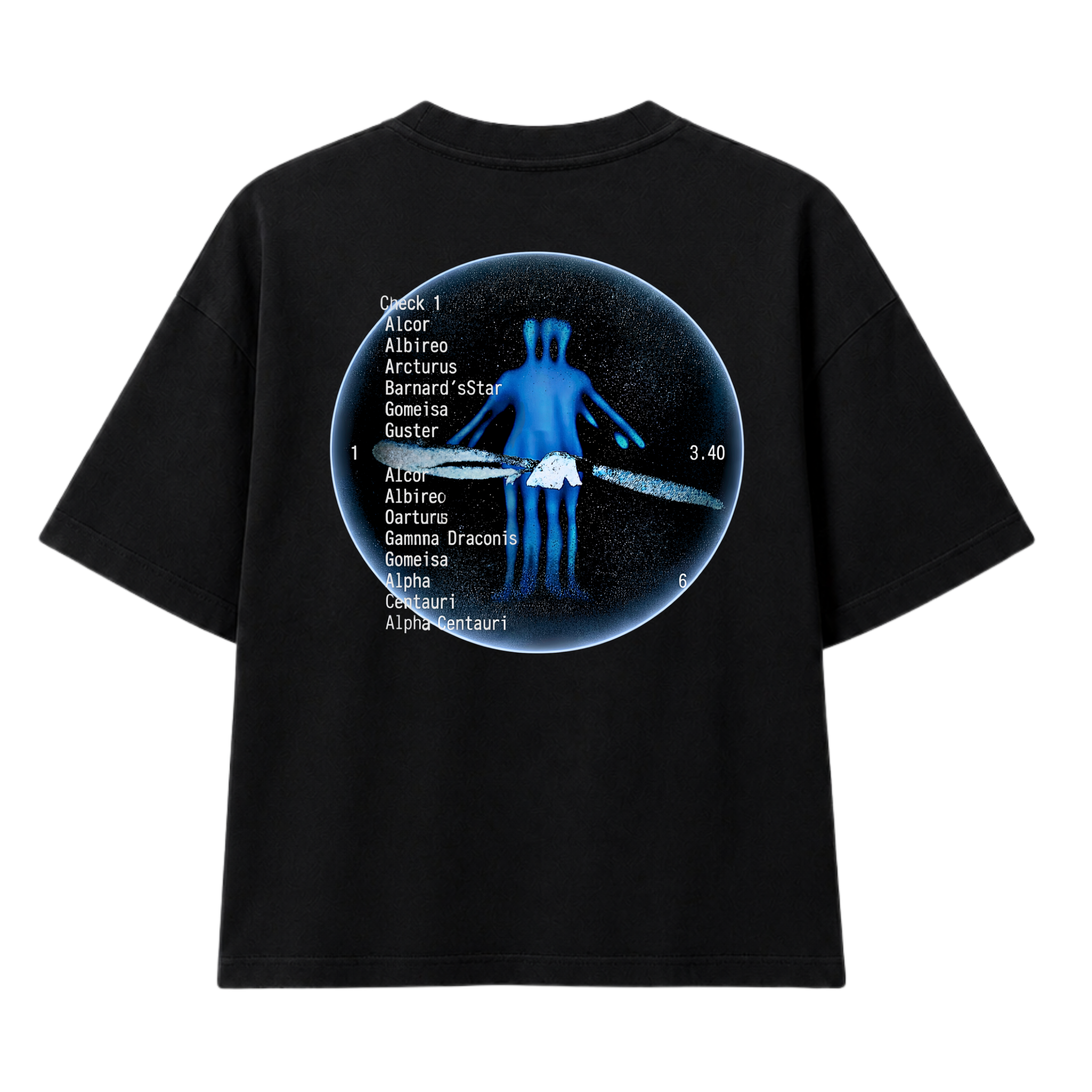 T-SHIRT BOXY STARS