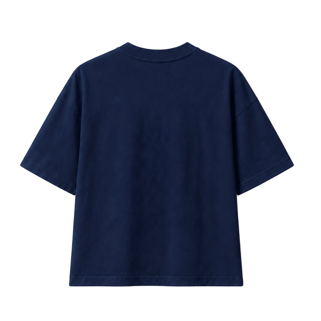 TSHIRT BOXY BRAZIL NAVY BLUE