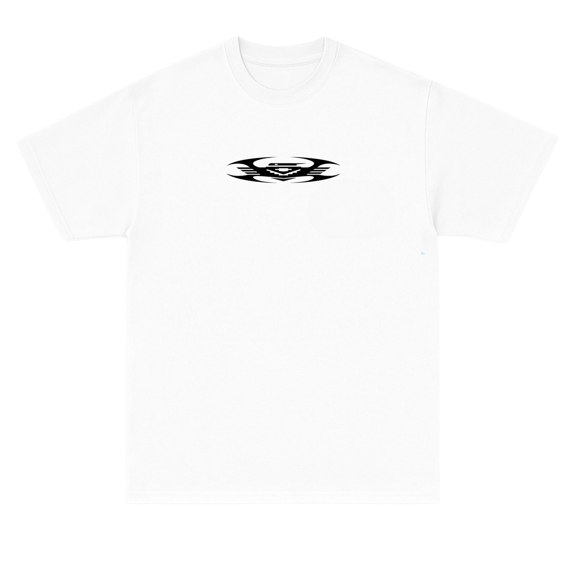 T-SHIRT OVERSIZED TRIBAL WHITE