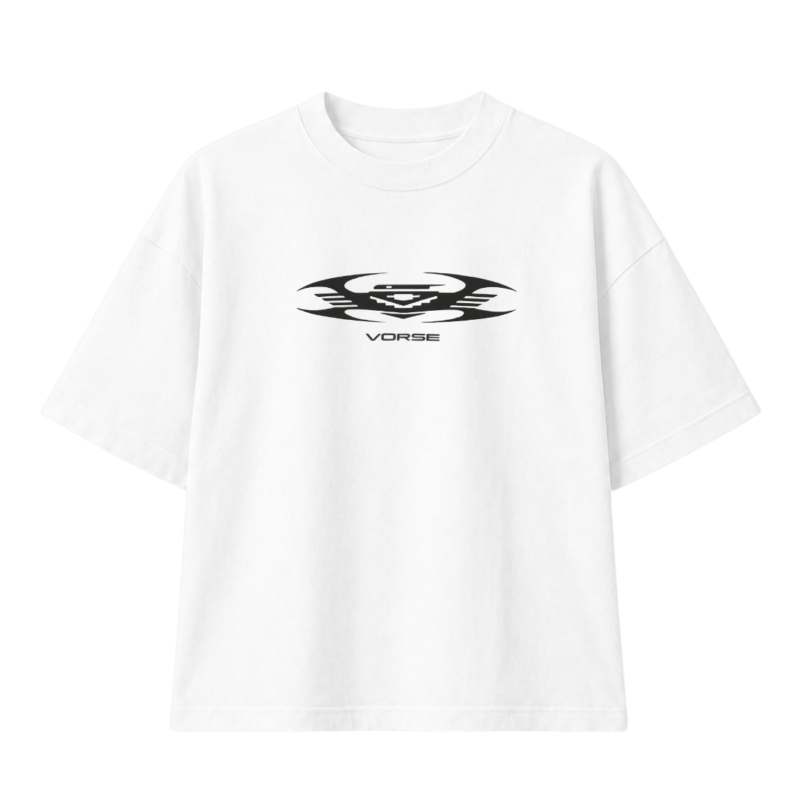 T-SHIRT BOXY TRIBAL WHITE